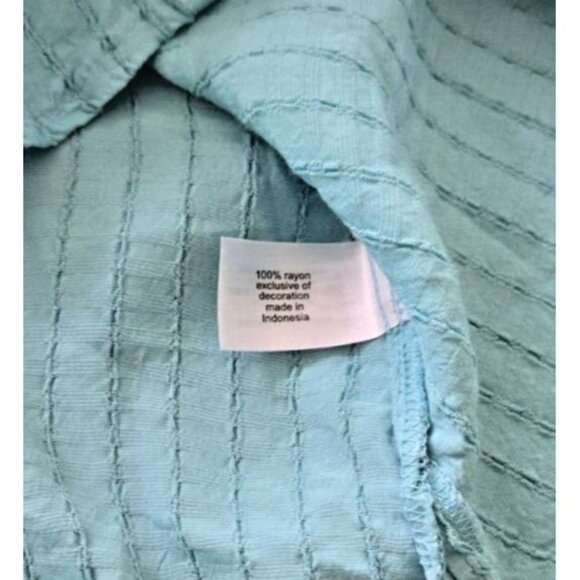 Lane Bryant No Peek Blouse Size 24 - Picture 6 of 7